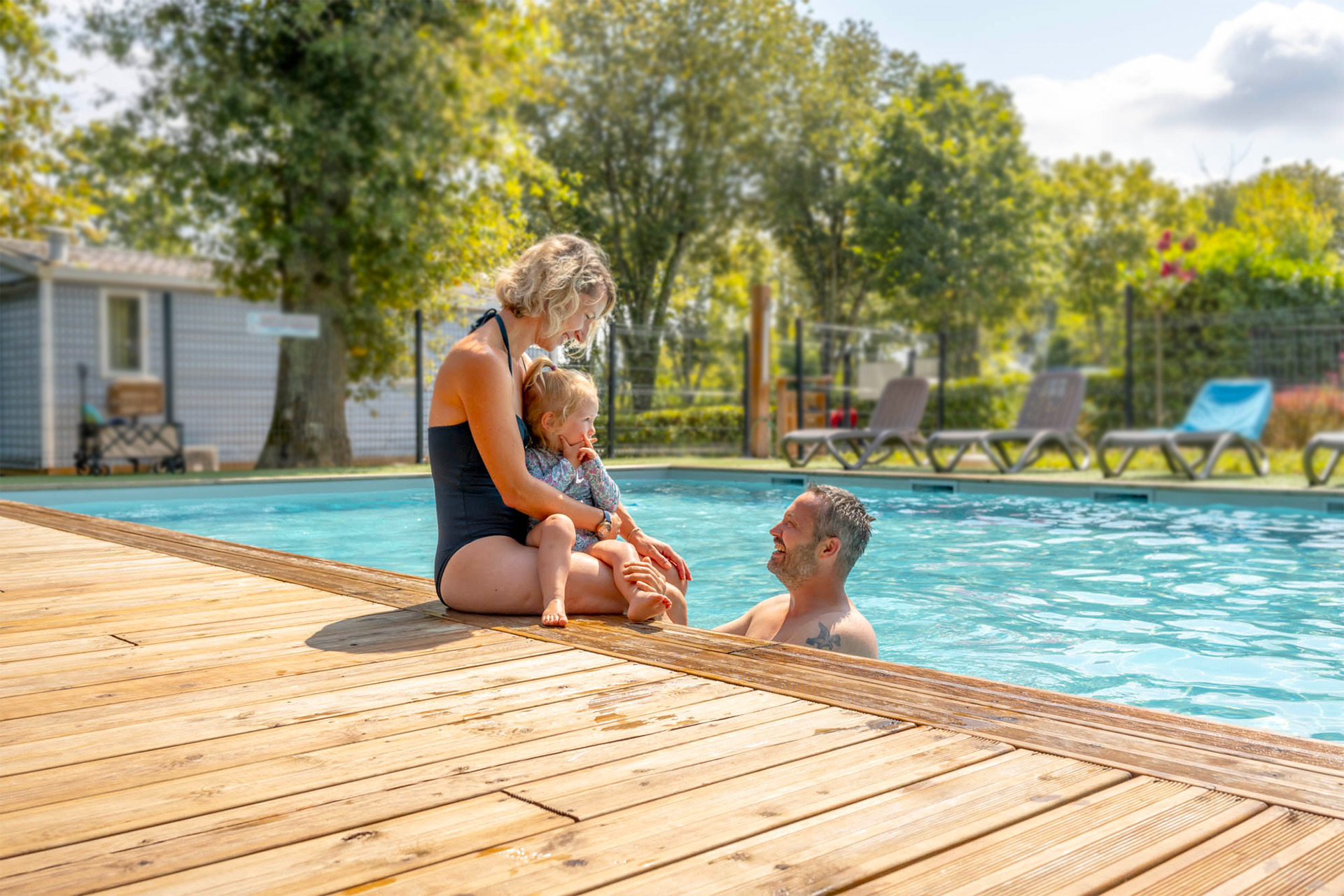 camping calme dans le bearn