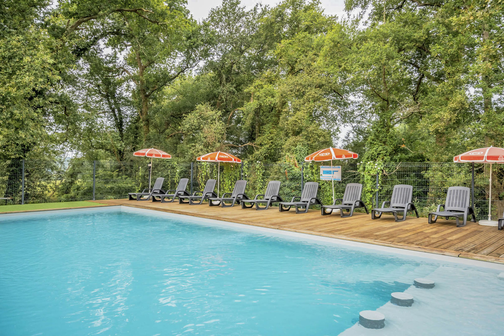 camping avec espace aquatique chauffe bearn