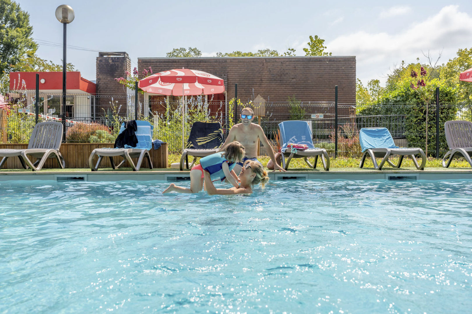 camping avec piscine chauffe bearn