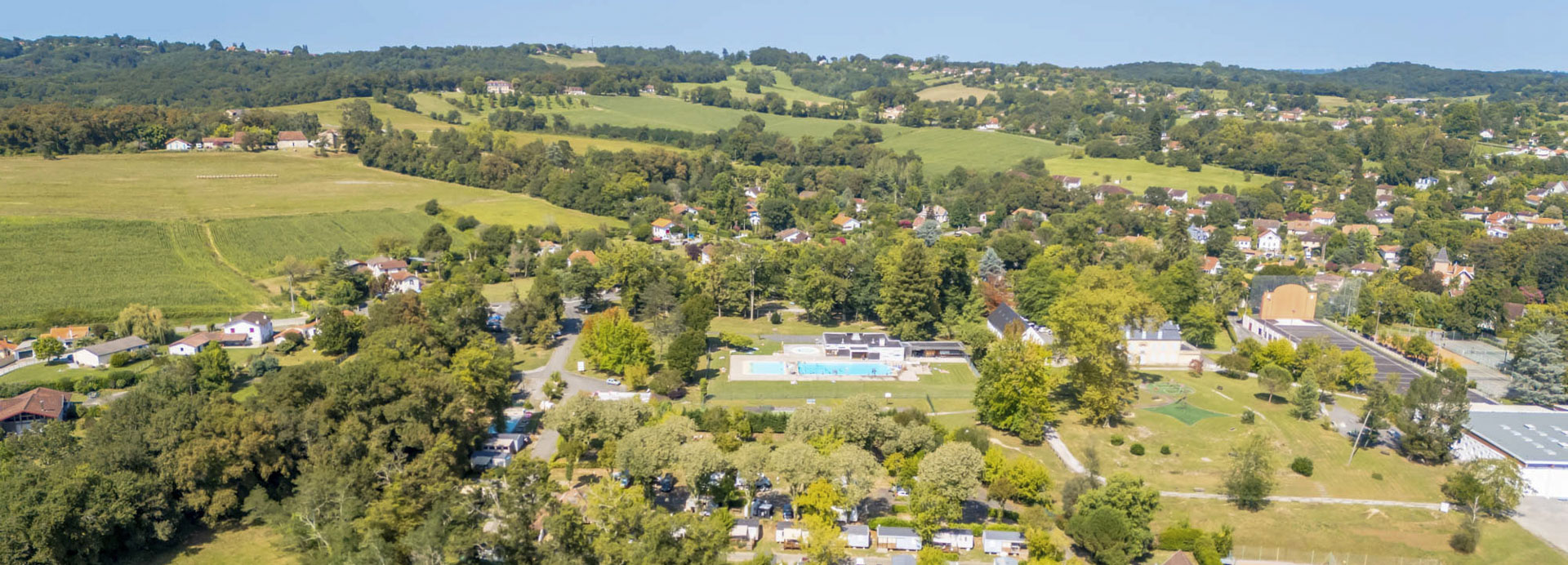 camping bearn avec services